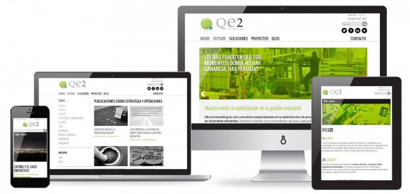 Portal web adaptable para QE2