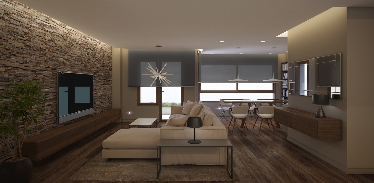 Interiores 3D Reforma Vivienda