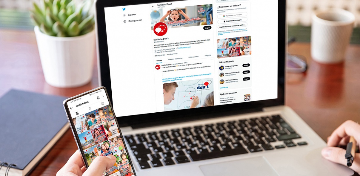Redes Sociales de Instituto Don't Redes Sociales de Instituto Don't