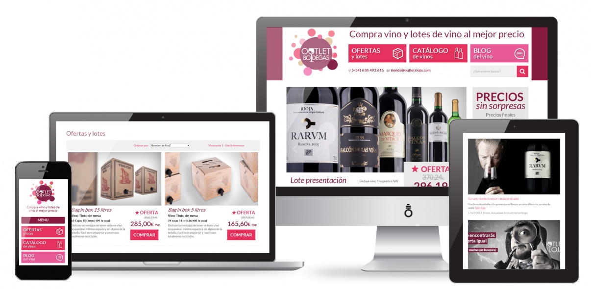 Tienda Online de vino Outlet Bodegas