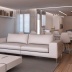 Interiores 3D para apartamento Entre 3 Interioristas